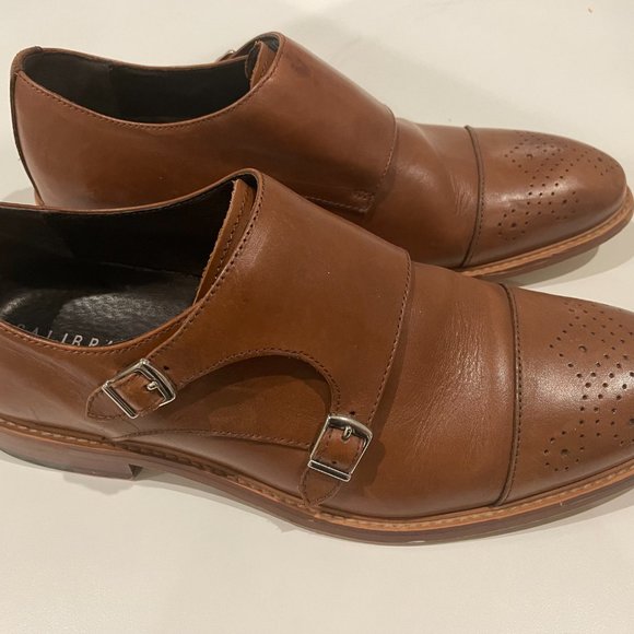 Stylish bown men\'s dress shoes with buckles main image 6